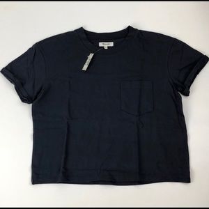 NWT Madewell boxy pocket tee